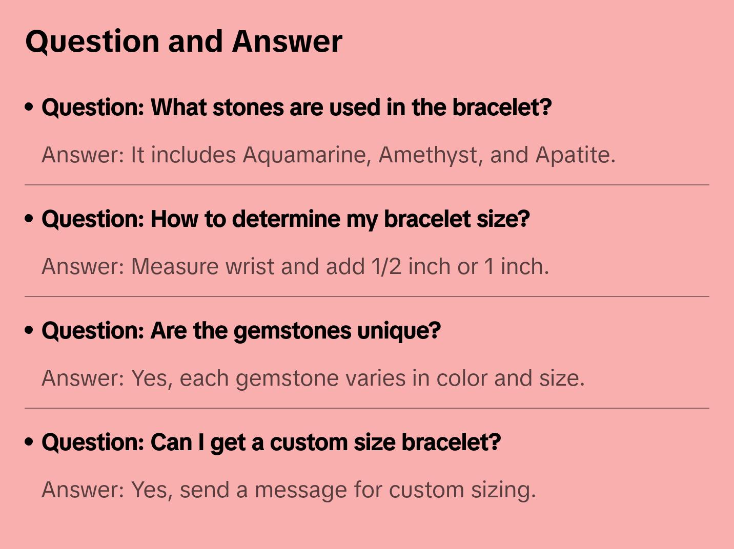 Chill Out Bracelet - Calming - Relaxing energy - Crystal Healing Jewelry - Aquamarine - Amethyst - Apatite - Amazonite - Tigers eye Crystal Gemstone