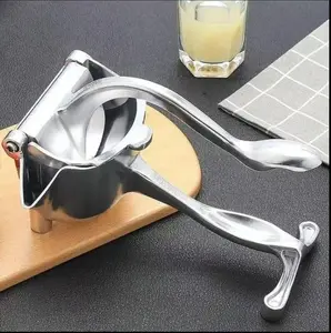 Manual Aluminum Hand Juicer Squeezer with Ergonomic Grip for Efficient Pomegranate & Citrus Juice Extraction - TikTok Shop Black Friday Kitchen Utensil