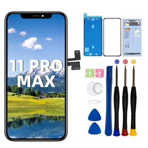 EFAITHFIX LCD Incell for iPhone 11 Pro Max Screen Replacement 6.5 inch LCD Display 3D Touch Digitizer Frame Assembly Full Repair Kit with Repair Tools, Screen Protector, Instructions