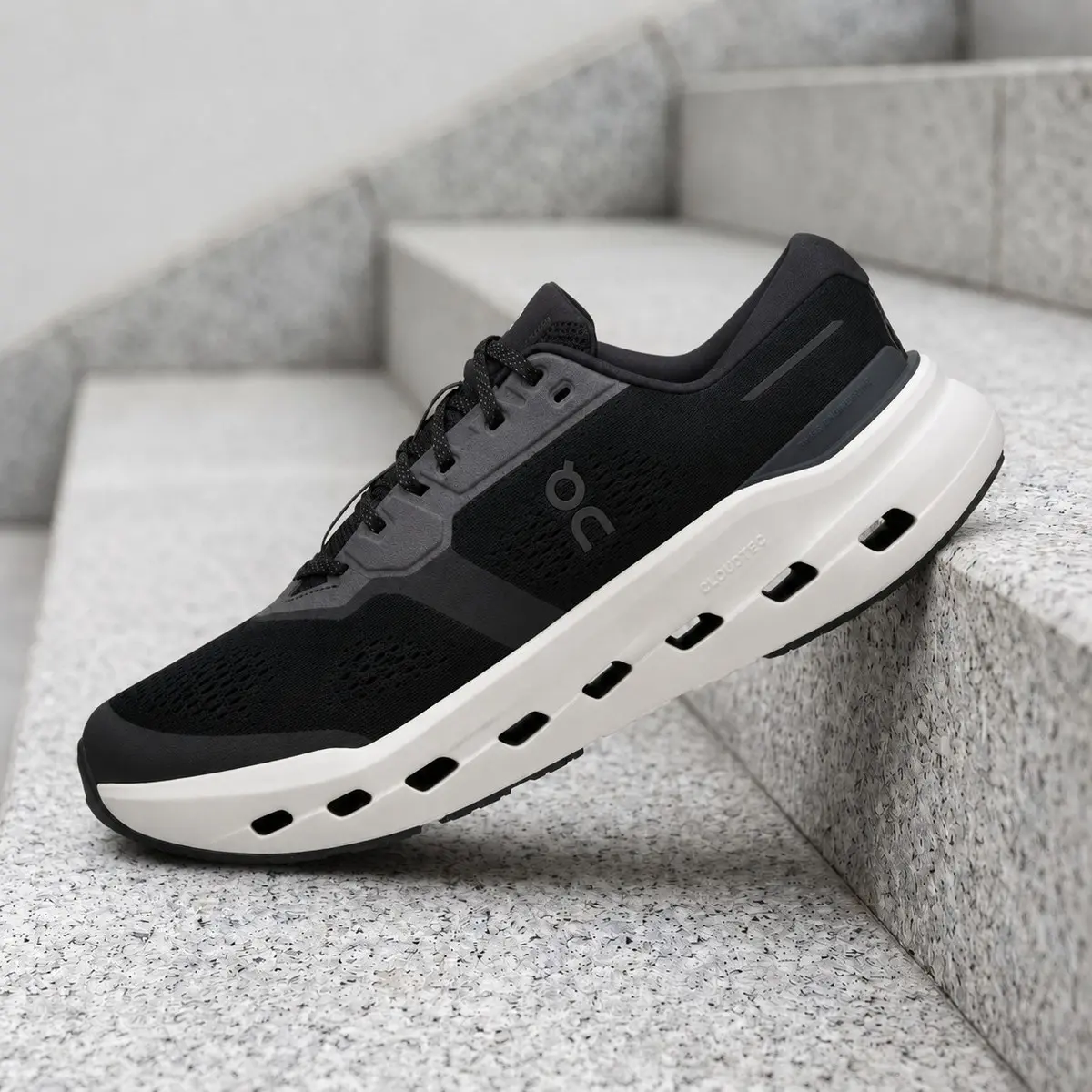 On Running Cloudrunner 3 Black Ivory 3MG10071430 Mens Fashion Sneakers New