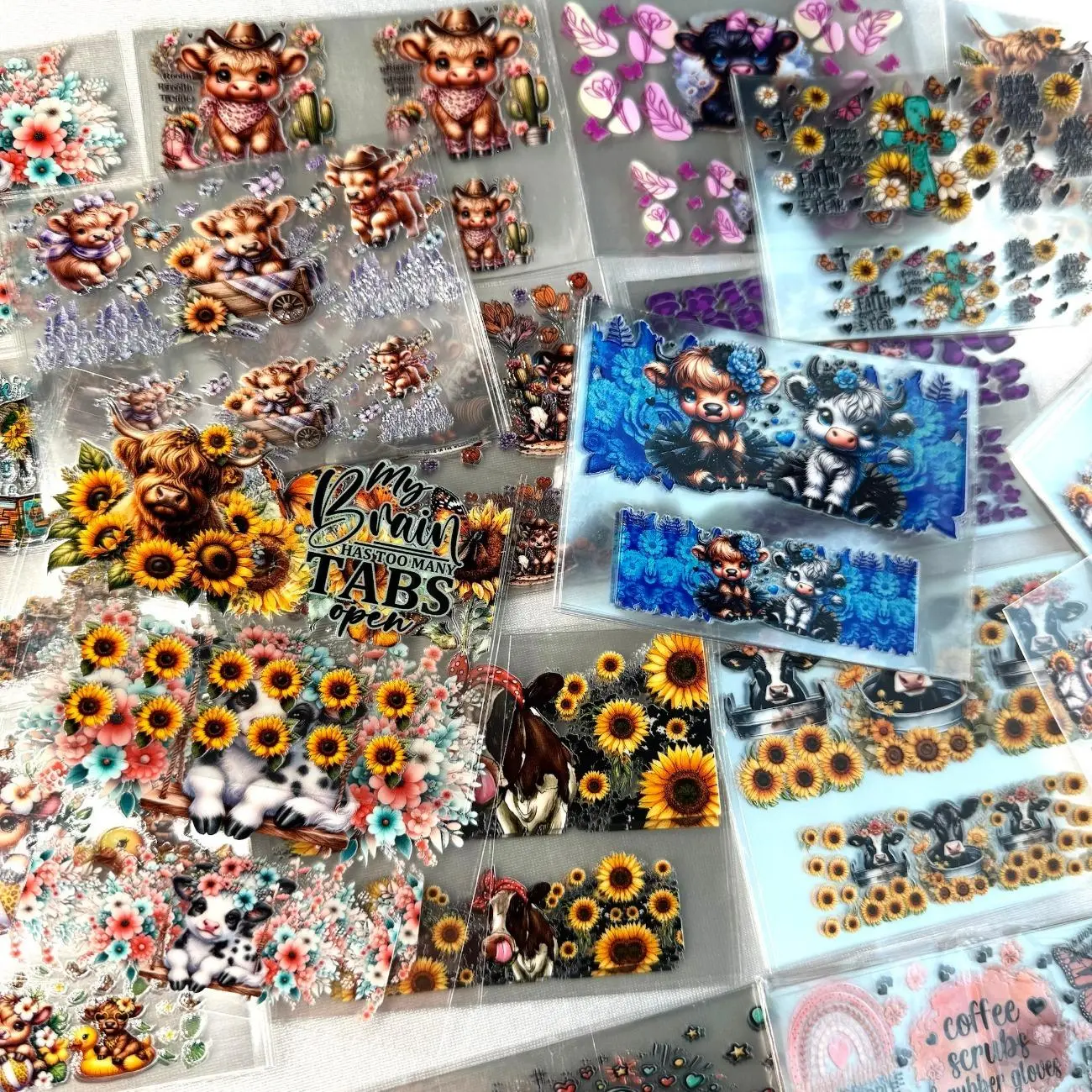 JeeweySaucy 30pcs Sticker Set - Casual, Smooth Matte/Glossy Finish DIY Decorative Stickers, Safe for All Surfaces, Scrapbooking & Stamping Supplies for Toys & Hobbies Projects