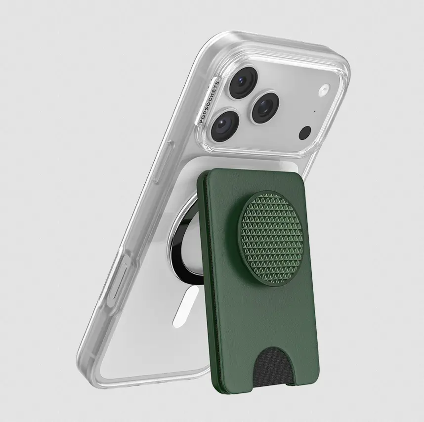 popsockets Knurl Forrest  MagSafe Kick-Out PopWallet+ & Stand