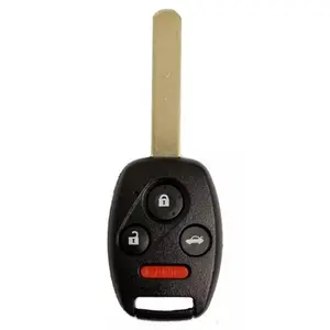 4 Button Remote Keyless Entry Replacement for Honda Pilot 2009 - 2015, Accord Sedan 2008 - 2012 FCC ID: KR55WK49308 35118-TA0-A00