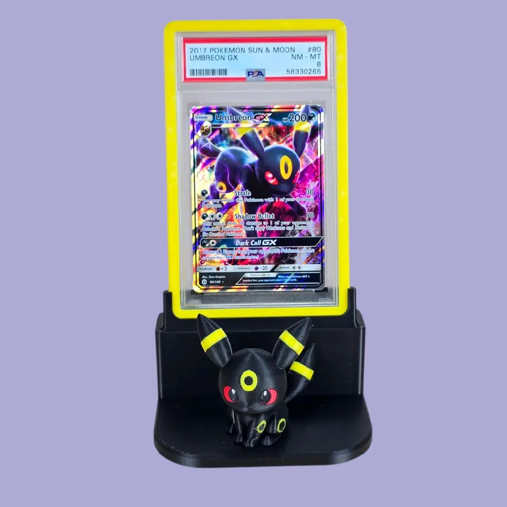 Umbreon Pokemon Card Display for PSA/ Mag (One-Touch) Case/Toploader