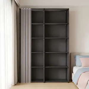 Valentine's Day Hidden Sweet Storage Cabinet, Dual Zone Wardrobe for Couples, Multi-Layer Large Capacity, Bedroom/studio Organizer