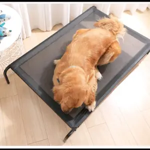 Elevated Dog Bed – Breathable Raised Pet Cot for Indoor & Outdoor Use