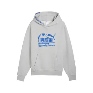 PUMA Mens X Madhappy Relaxed Hoodie Casual Outerwear Casual - Grey