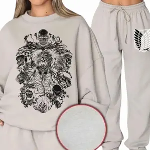 Attack on Titan Anime Hoodie, Sweatshirt, Sweatpants Eren Jeager Anime Tee Gift For Him M20 GE2