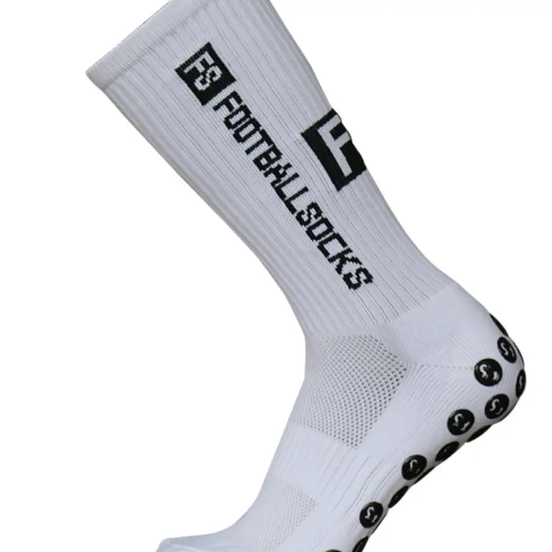 Unisex Letter Print Crew Socks, Comfortable Breathable Non-slip Scrunch Football Socks for Outdoors Competition Training, Athletic Socks for All Seasons,  Socks for Men