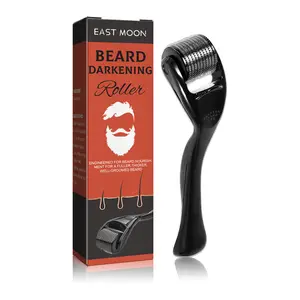 East Moon Beard Density Roller - Strengthen Beard Roots, Moisturize and Brighten, Men's Nourishing and Dense Beard Growth Comb Hair Care Stainless