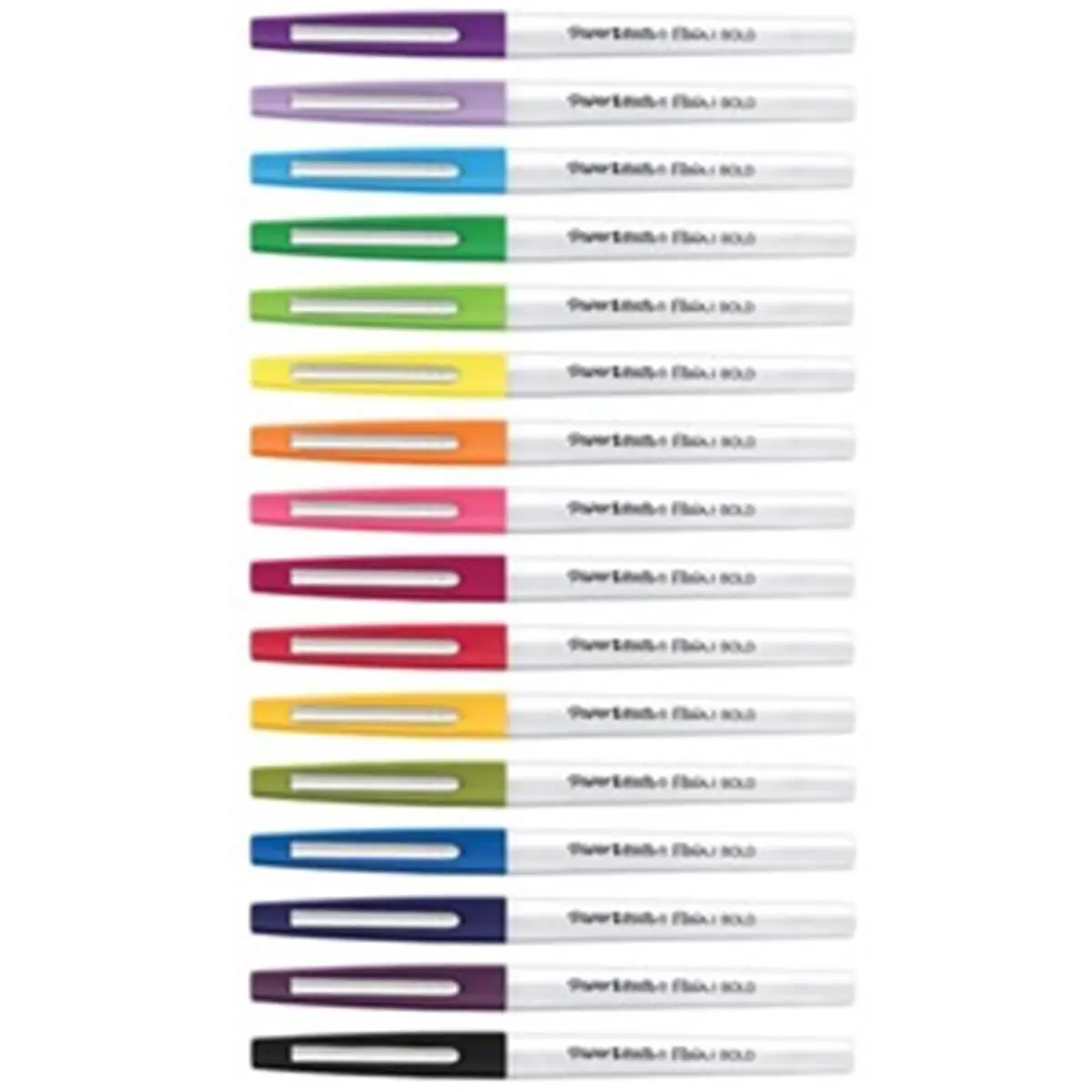 Paper Mate Creative Flair Felt Tip Pens - 16-Pack Colorful Markers Set, Bold Point for Thick Lines, Assorted Colors, Writing Stationery for Note-Taking, Office Supplies