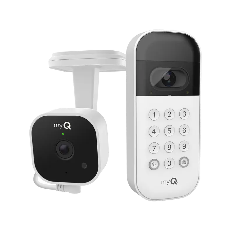 myQ Smart Garage Video Keypad + Smart Garage Camera Bundle | TikTok Exclusive