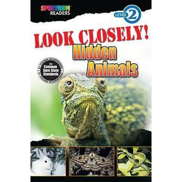USED-Look Closely! Hidden Animals: Level 2 by Katharine Kenah (Paperback)