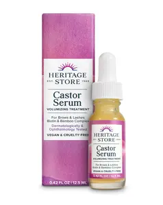Heritage Store Castor Serum, Beauty & Personal Care Skincare Serum & Essence Luxurious Lashes Oil
