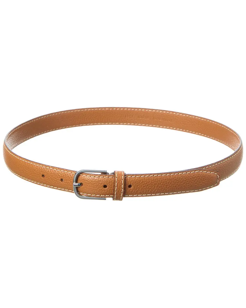 TOTEME Stitch Detail Leather Belt