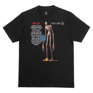 SCP 096 Shy Guy, SCP Shirt, Gothic Horror, Y2K Grunge Shirt