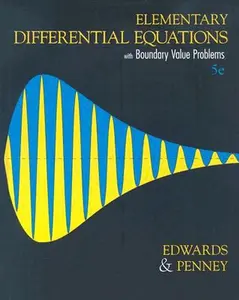 USED Book - Elementary Differential Equations with Boundary Value Problems, 5th Edition by C. H. Edwards (Hardcover) - english