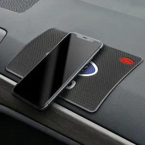 1Pcs  For Ford FOCUS Mondeo Fiesta Kuga Ecosport Fusion Anti-skid Coaster Car Coasters Dashboard Silicone Non-Slip Water Cup Mat Drink Pads Interior Accessory Car Accessories Car Essentials