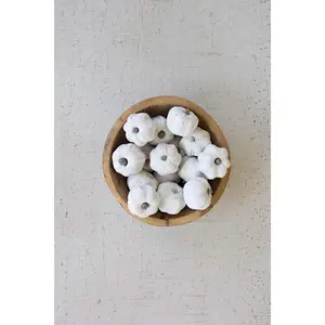 Fall White Mini Pumpkins Pack of 15