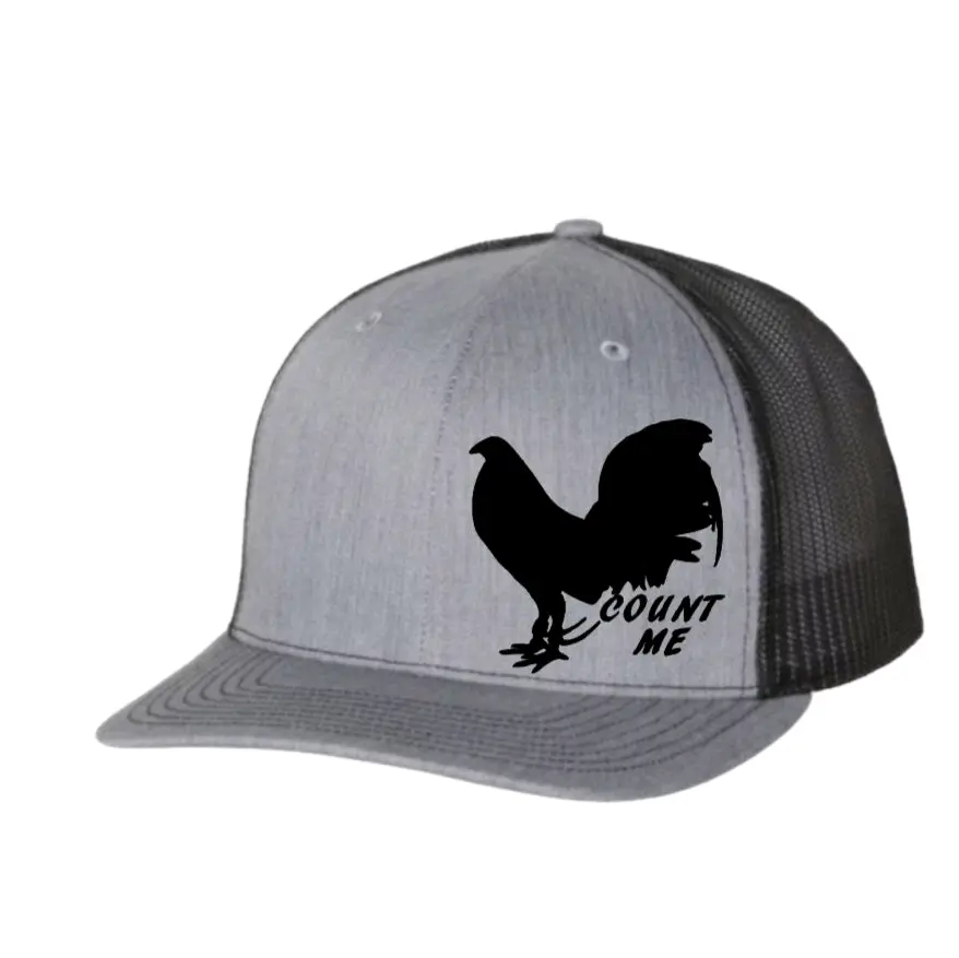 Count Me Gamefowl trucker hats Count Me Gamefowl trucker hats