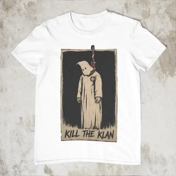 K*ll The Klan Shirt,Ku Klux Klan Shirt,Anti KK Shirt,Forced To Fight Fascism shirt