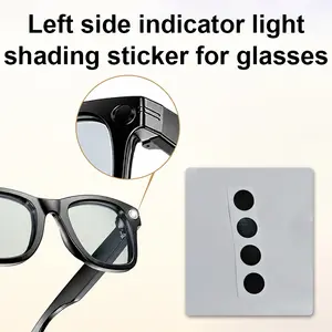 Smart Glasses Wearable Tech Accessory for Mobile Phones, Free 3PCS-4PCS Random Mini Dot Covers Included