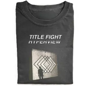 Vintage Title Fight Graphic Tee - Rare Title Fight Band Merch Tee - 2010s Emo Nostalgia - Vintage 90s Graphic Clothing - Title Fight Merch - Gift Shirt - Music Tour Shirt Gift - Top Menswear Womenwear