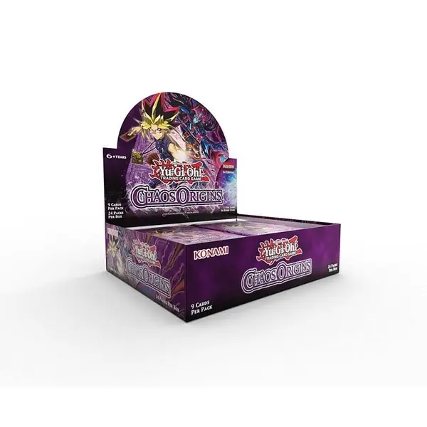 Yugioh Chaos Origins Booster Box New Factory Sealed