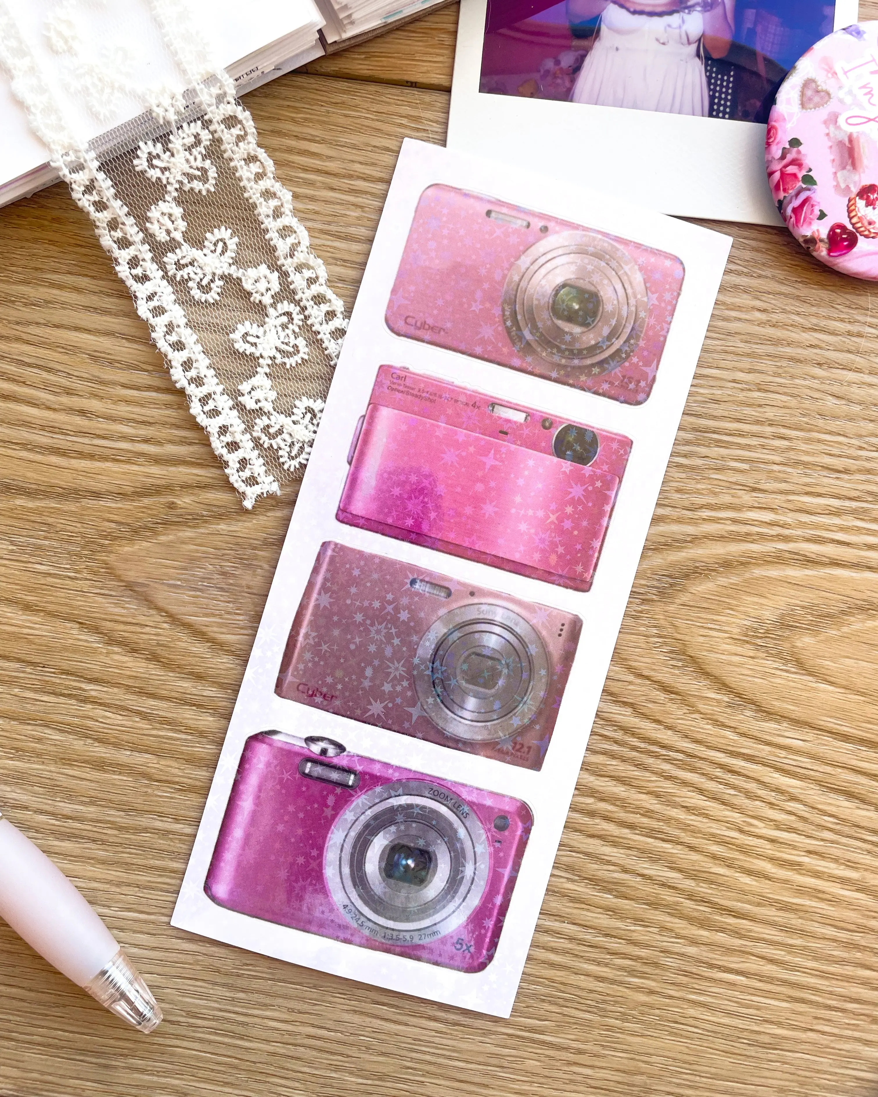 Camera Sticker Sheet