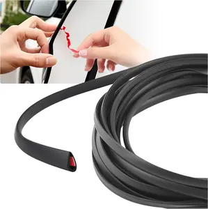 .Ft Car Door Edge Guards,AntiCollision Car Door Protector Edge Guards Strip Avoid Scratche/Dust/Protect Interior,Universal Cars Doors Trim Protector for Doors/Hood/Trunk
