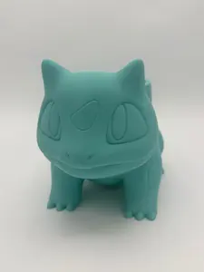 3D Printed Bulbasaur-Inspired Planter – Cute Desktop Plant Pot