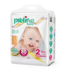(6-13 lbs) Baby Diapers Size 2 Mini, 80 Pieces, Runs Small, Check Weight mom cozy