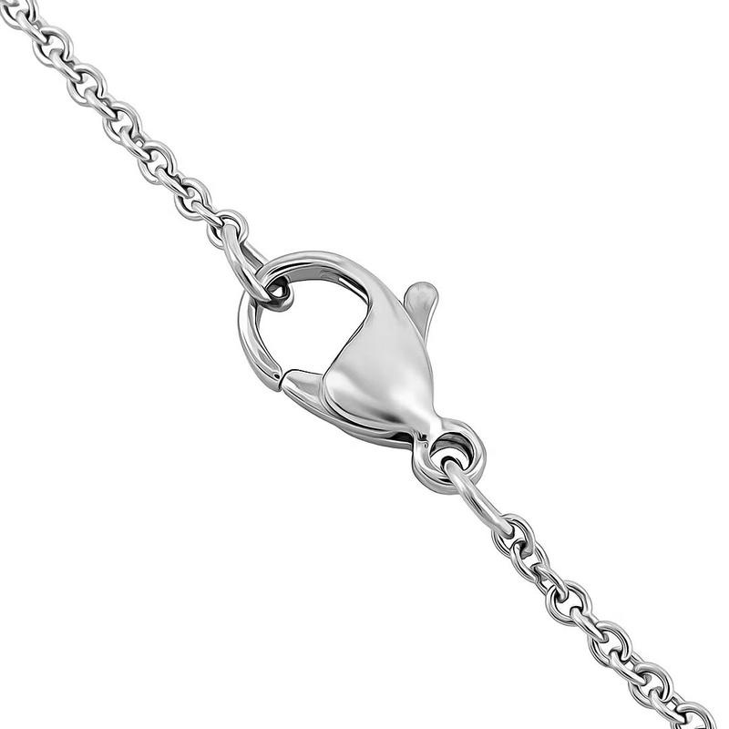 22K Gold Fortuna Heart Pendant Necklace in ION Plated Yellow Gold and Stainless Steel 20 Inches Christmas Gifts