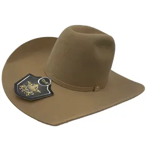 Texana RDR Ala 4 1/2 Open Crown 4X  Pecan 4XO40