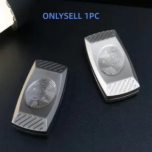 Magnetic Slider, Finger Spinner & EDC Knob & Tactile Coin, Stress Relief Desk Toy, Perfect Gift for Men Who Love Mechanics