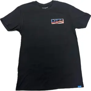KING SHOCKS AMERICAN FLAG IN LOGO SHORT SLEEVE TEE