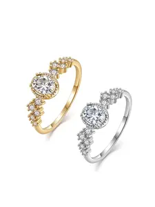 S925 Silver Plated 18k Egg Shape Moissanite Ring, 0.72ct, Elegant Women's Jewelry, Perfect Gift for Her
