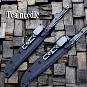 High-end 440C Stainless Steel Tea Need le, Tea Cake Prying Tool, Suitable for Tea Ceremony, A Perfect Gift for Family and Friends
