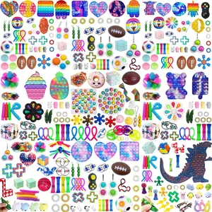 Random  Top Fidget Toys Pack Anti Stress Toy Set Marble Relief Gift For Adults Girl Children Sensory Antistress Relief Figet