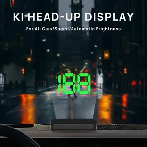 Head up Display Car GPS Digital Speedometer Car Truck Motorcycle Head Up Display Odometer HUD MPH Car Tools Accessory