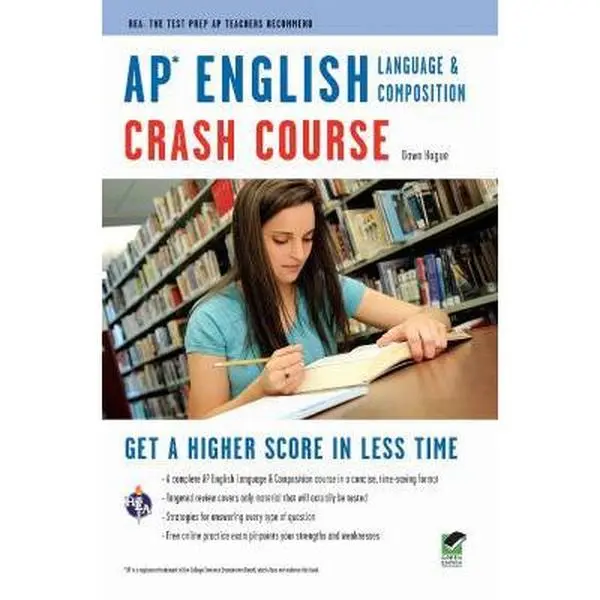 USED Book - AP(R) English Language & Composition Crash Course Book + Online by Hogue, Dawn (Paperback) - english