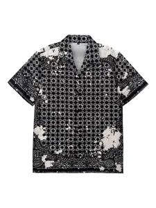 Printed Blouse, Plaid, Street Retro Style, Floral Shirt, West Coast, Vintage Classic, Hip Hop, Vacation Shirt, Casual Fashion, Top, Vibe