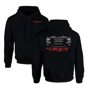 Ram TRX T-Shirt/Hoodie – 2 Sided Dodge Muscle Pickup Truck Graphic Tee, Black Unisex Cotton Shirt, American Muscle Truck Apparel, Gift For Men, Top Menswear