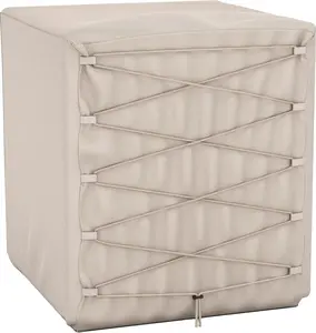 Air Conditioner Cover For Outside Units - Central  Condenser Cover - Dual Shoele Drawstring For Snug Fit
