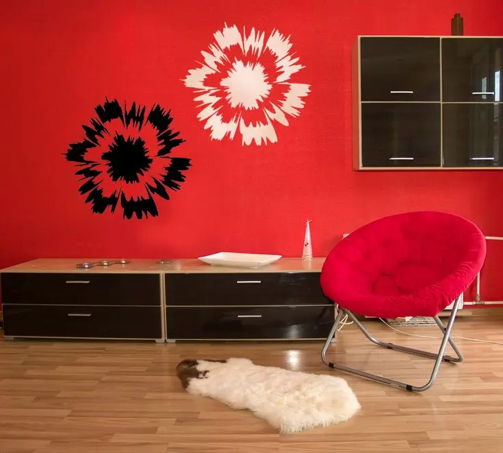 Blast! Wall Stencil Size Small