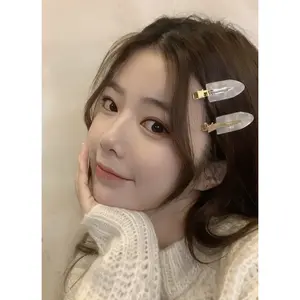 1 pcs Side-clip , seamless hair clips,  popular makeup, duckbill clips, seamless side bangs clips, natural and elegant, commuting hair clips, Korean Style Hair Accessories,choice for daily and workplace use,for girlfriend, women,Teens