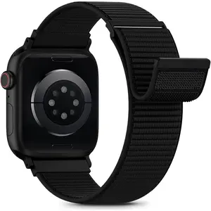 Nylon Loop Sport Band Compatible with Apple Watch Bands for Women Men 40mm 44mm 45mm 46mm 49mm 38mm 42mm, iWatch Wrist Straps for Ultra 2, SE, Series 10 9 8 7, Breathable, Soft Band Ideal for Outdoor