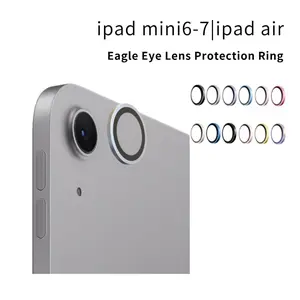 Apple iPad Mini 6-7 Tablet Eagle Eye Lens Film, Metal + Glass Camera Protection Ring for iPad Air 11/13, Durable & Stylish Design, Accessories
