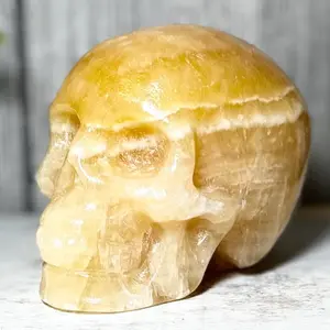 Large 4” Crystal Skulls - Hand Carved Crystal Skulls