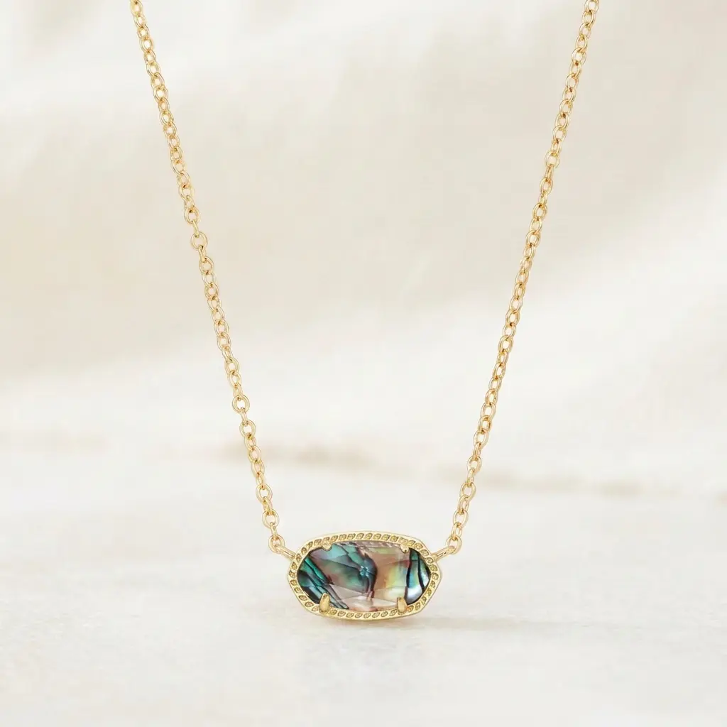 Kendra Scott Elisa Pendant Necklace for Women, Fashion Jewelry, 14k Gold-Plated Kendra Scott Elisa Pendant Necklace for Women, Fashion Jewelry, 14k Gold-Plated